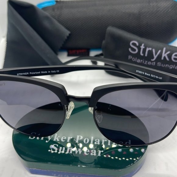 BNIB Stryker Popular UNISEX Club Master style Polarized lenses ST06219 - Picture 4 of 8